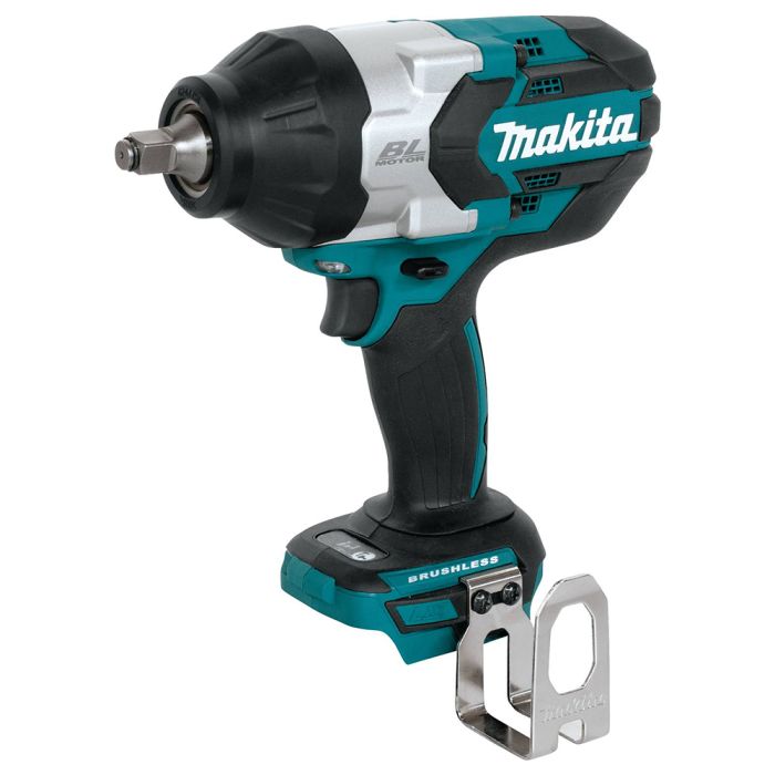 Makita XWT08T 1/2" Cordless Square Drive Impact Wrench Kit with Friction Ring Anvil 5.0 Ah Battery