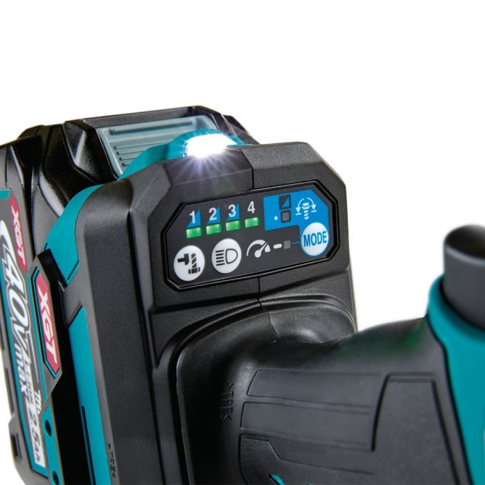 Makita GWT03D, 40V Max XGT 1/2" Impact Wrench Kit w/Detent Anvil