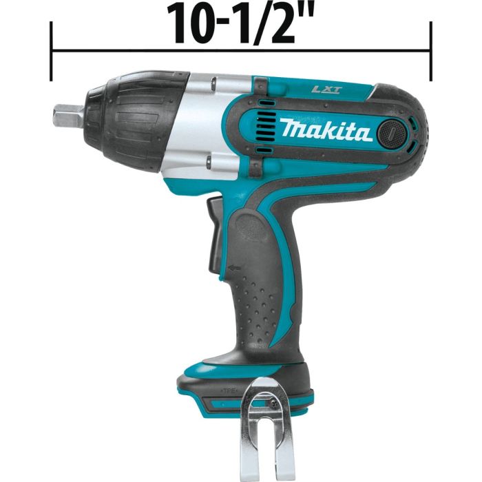 Makita XWT04Z LXT 1/2" 18V Lithium-Ion Cordless Square Drive Impact Wrench, Bare Tool