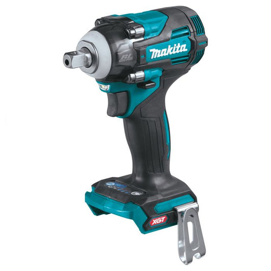 Makita GWT05Z XGT 40V Max 1/2" Cordless 4‑Speed Square Drive Impact Wrench with Detent Anvil, Bare Tool