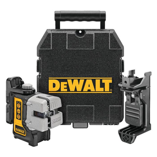 DeWalt DW089K Self Leveling 3 Beam Line Laser Kit