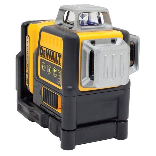 DeWalt DW089LG 12V Max 3 x 360 Degree Cordless Green Line Laser Level Kit