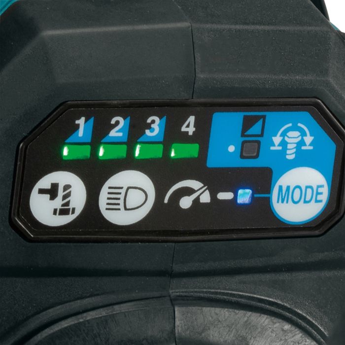 Makita GWT07D 40V Max XGT 6-11/16" Cordless 4‑Speed Mid‑Torque Drive Impact Wrench Kit with Friction Ring Anvil (2.5Ah)