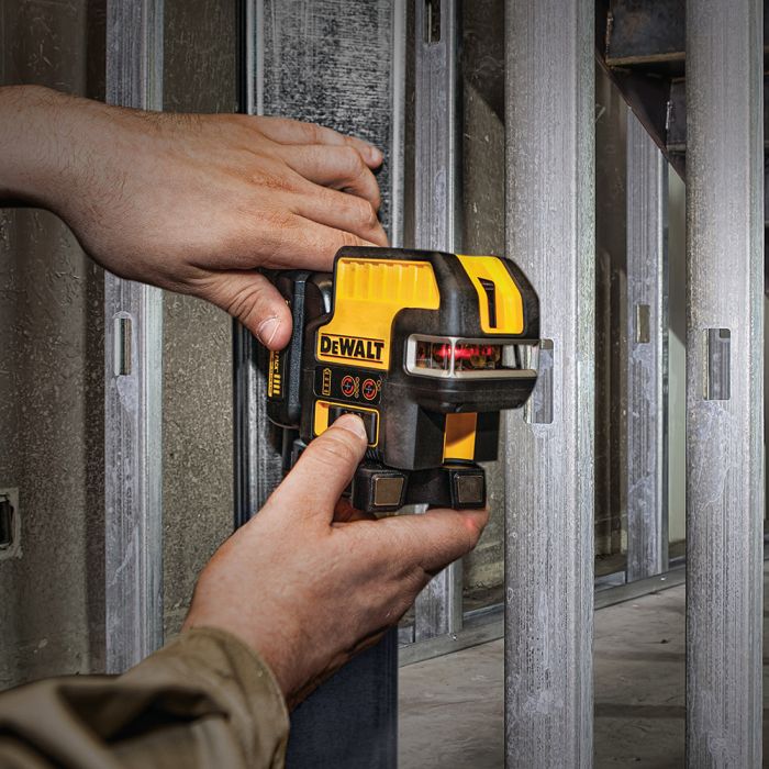 DeWalt DW0822LR 12V Max 2 Spot Red Cross Line Laser