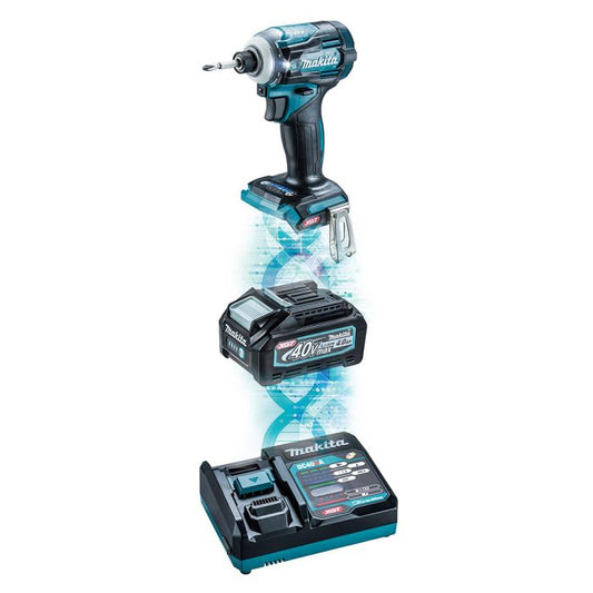 Makita GDT01Z XGT 40V Max Cordless 4‑Speed Impact Driver, Bare Tool