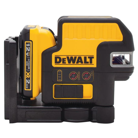 DeWalt DW0822LR 12V Max 2 Spot Red Cross Line Laser