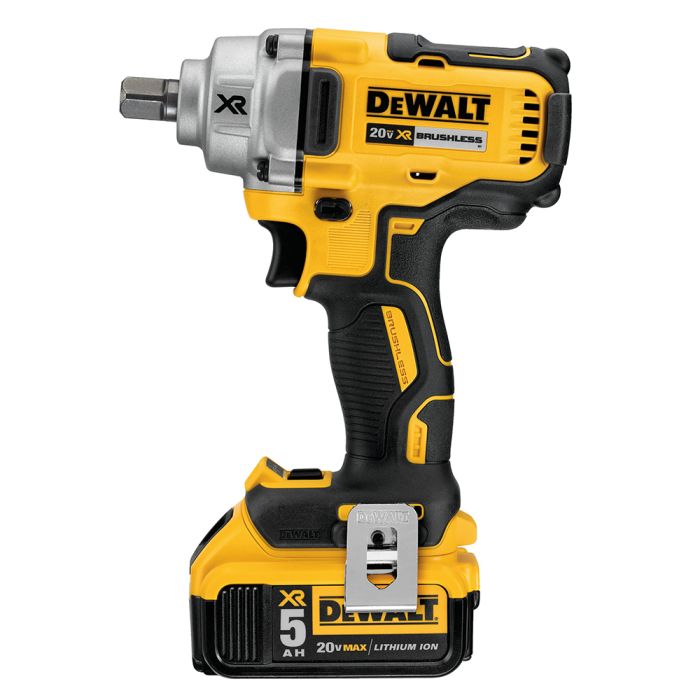 DeWalt DCF894P2 XR 1/2" 20V Max Cordless Mid-Range Impact Wrench Kit with Detent Pin Anvil