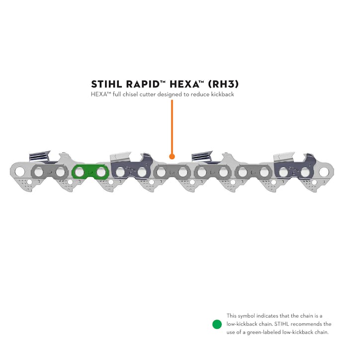 STIHL RAPID™ HEXA™ Chain (RH, RH3, and RHF)