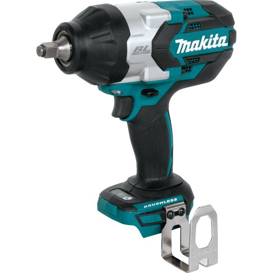Makita XWT08Z LXT 1/2" 18V Lithium‑Ion Cordless High Torque Square Drive Impact Wrench, Bare Tool
