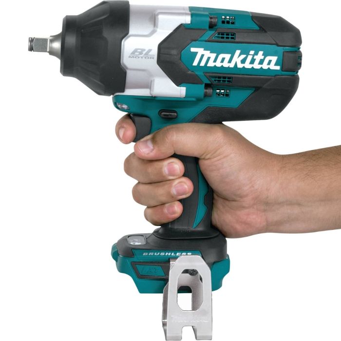 Makita XWT08Z LXT 1/2" 18V Lithium‑Ion Cordless High Torque Square Drive Impact Wrench, Bare Tool