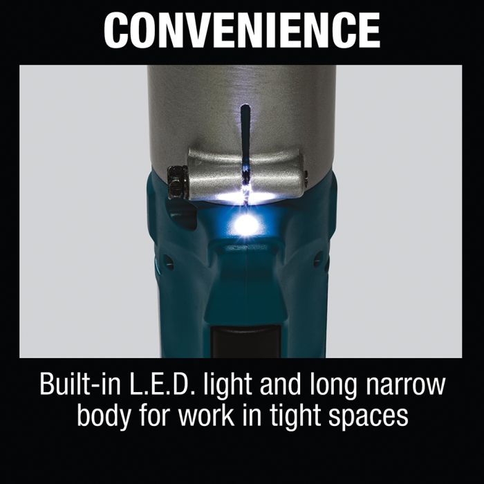 Makita XLT02Z LXT 3/8" 18V Cordless Square Drive Angle Impact Wrench, Bare Tool