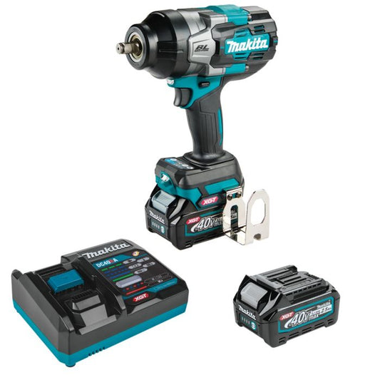 Makita GWT03D, 40V Max XGT 1/2" Impact Wrench Kit w/Detent Anvil