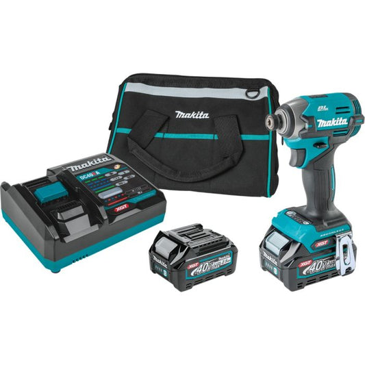 Makita GDT02D 40V Max XGT Brushless Cordless Impact Driver Kit