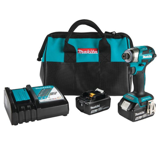 Makita XDT20T 18V LXT Cordless 4-Speed Impact Driver Kit