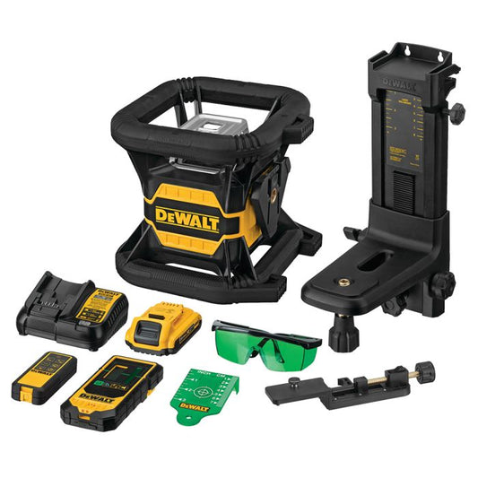 DeWalt DW080LGS Tool Connect 20V Max Green Tough Rotary Laser